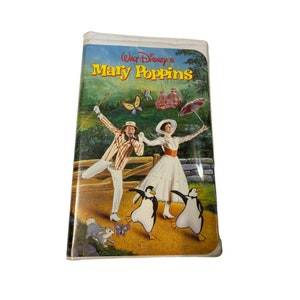 Vintage Disney Mary Poppins Musical VHS