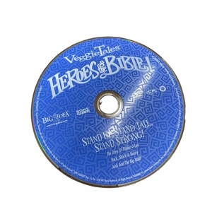 AS IS Veggietales Heroes of the Bible DVD