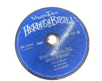 AS IS Veggietales Heroes of the Bible DVD