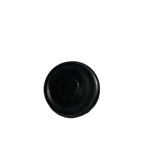 Miniature black painted wooden base cloche?
