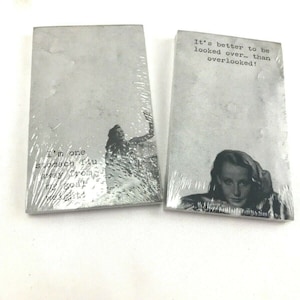Primitives by Kathy lot of 2 notepads magnetic 3&quot; X 5&quot;