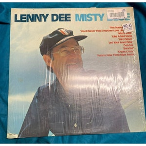 Vintage Lenny Dee Misty Blue  vinyl record