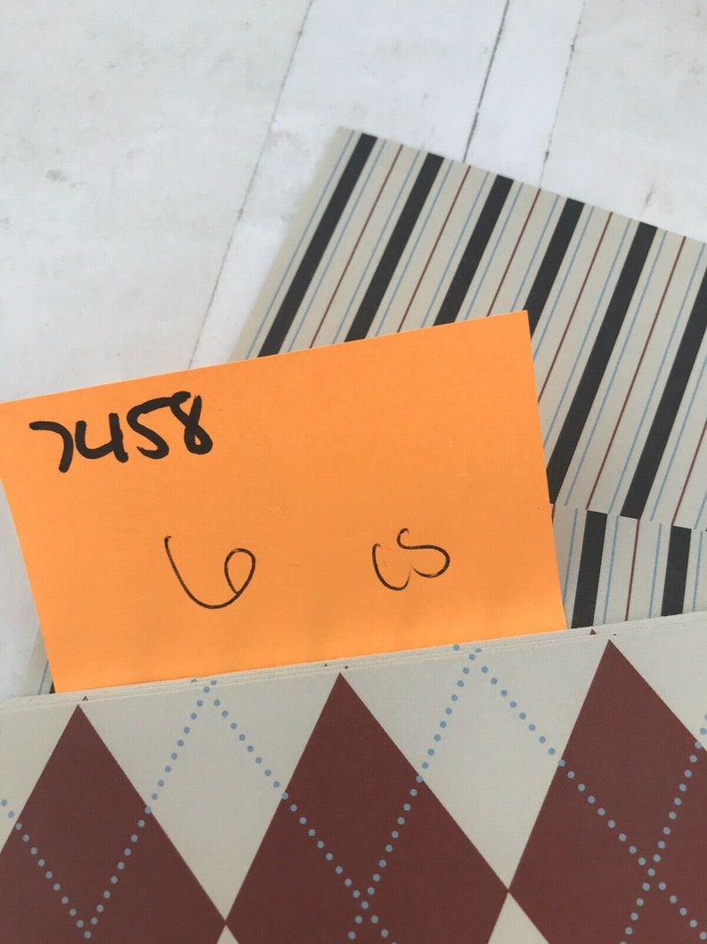 Brown and Cream 12 x 12 scrapbook paper cardstock acid and lignin free