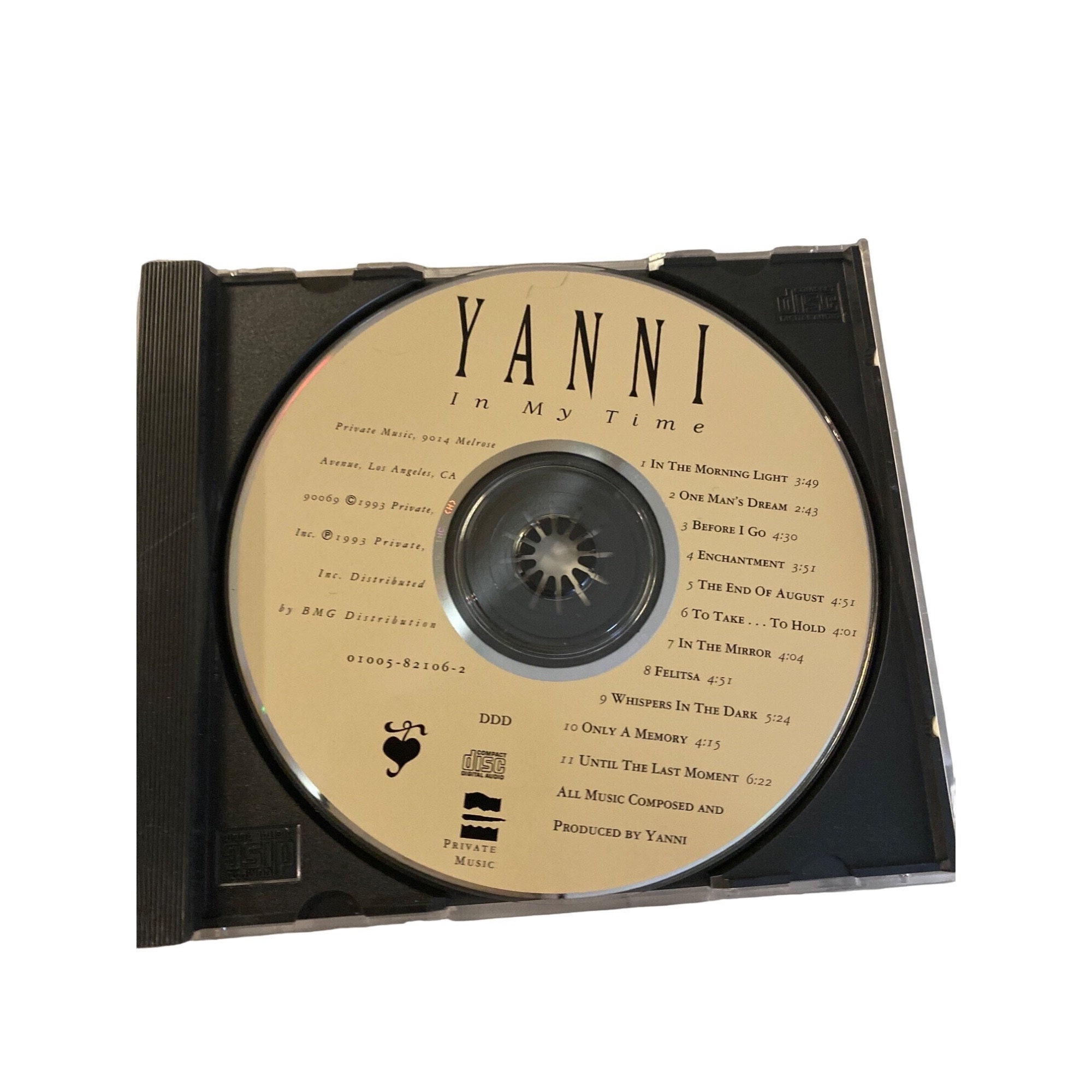 Yanni in My Time Music Cd - Etsy