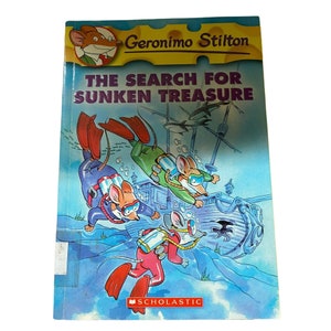 Geronimo Stilton The search for sunken treasure book