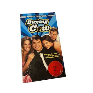 Vintage Buying the cow VHS movie tape