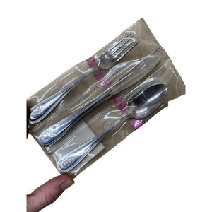 NEW Child size silverware place setting spoon knife fork