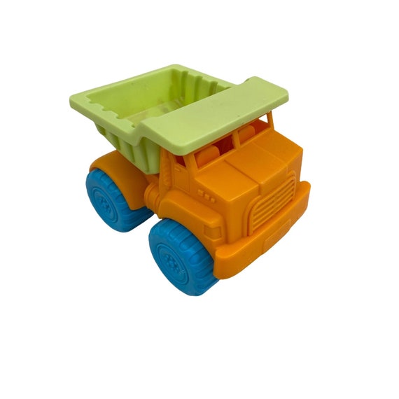 Plastic Miniature Dump Truck Play Toy Etsy