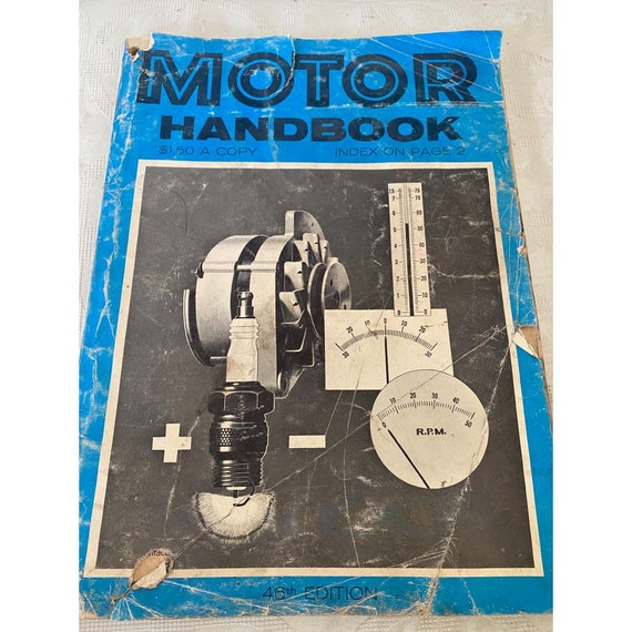 Vintage Motor Handbook 46th Edition Etsy