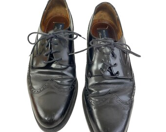 Vintage WINGTIP Shoes 80'S by MANSFIELD by BOSTONIAN Never - Etsy