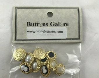 Buttons Galore vintage style button embellishments NIP