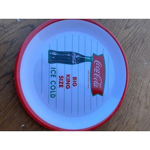 Coca Cola Melamine Plate kitchen tableware serving collectible