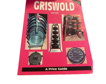 Vintage Griswold cast iron price Guide 1995 paperback
