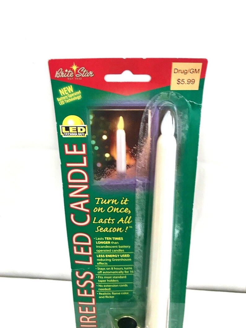 Wireless Taper Led Candle NIP
