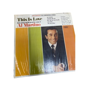 Vintage This is Love Al Martino vinyl record