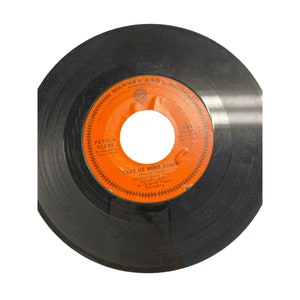 Vintage 45 RPM 7&quot; Vinyl Schallplatte Petula Clark Farbe my world take me again home