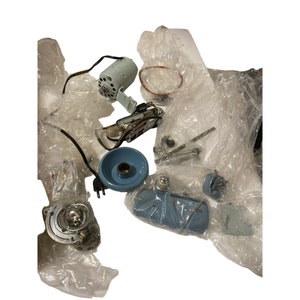 AS IS Brother HA-1 blue sewing machine parts lot
