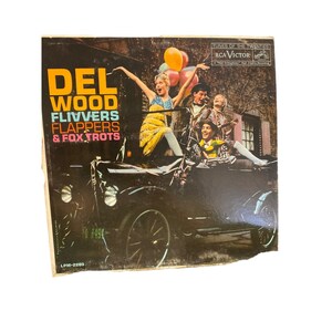 AS IS Vintage vinyl record Del Wood Flivvers flappers fox trots