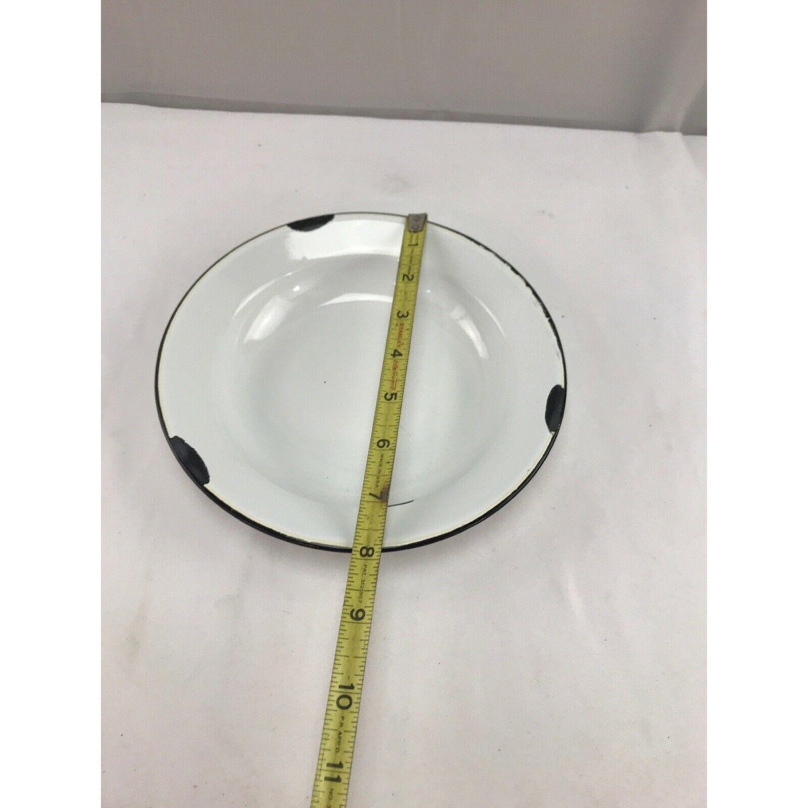 Reproduction Enamel Chipped Plate dish photo prop decor Etsy