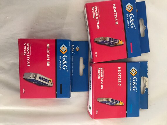 Epson Stylus C80 C70 Ink Cartridges - Etsy