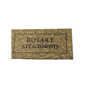 AS IS Vintage rotary attachments for sewing machine