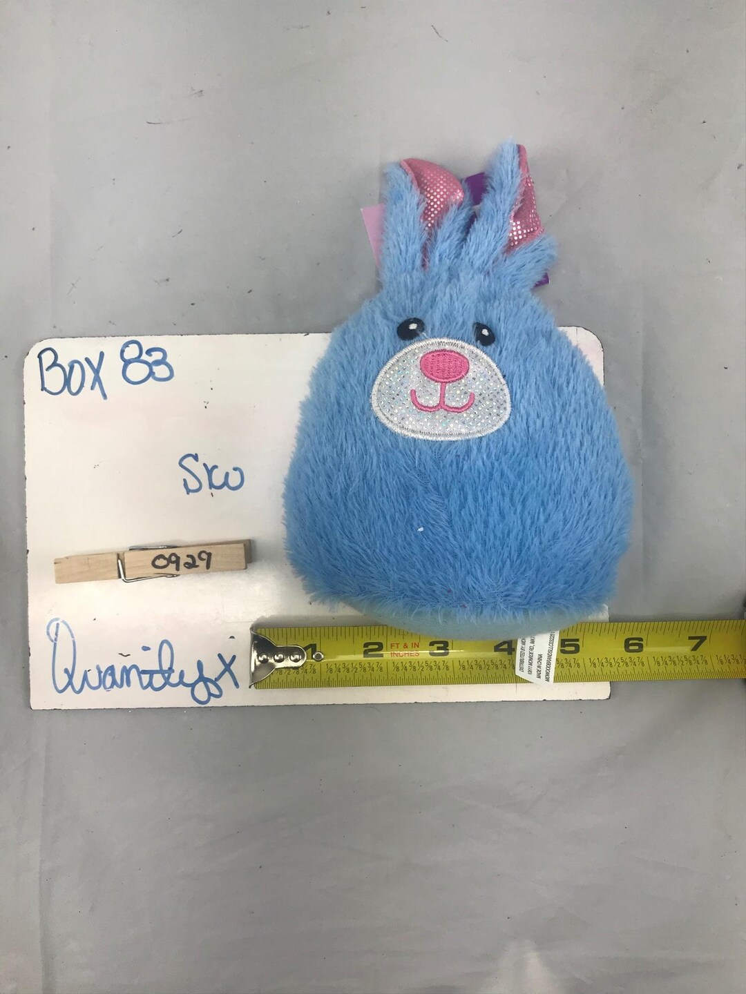Round Rabbit Plush Easter Round Bunny Plush Stuffed Animal Basket Toy Blue - Etsy