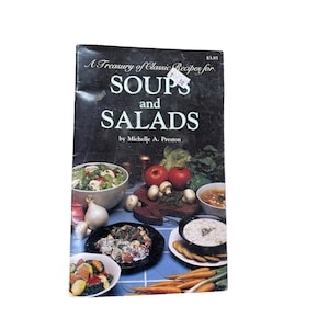 Vintage soups and salads classic recipe collection paperback book