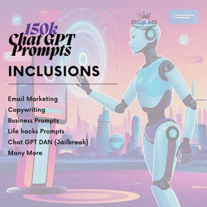 Boost Your Creativity with 150k Chat GPT Prompts and Midjourney - Perfect for Coding, Business & More!