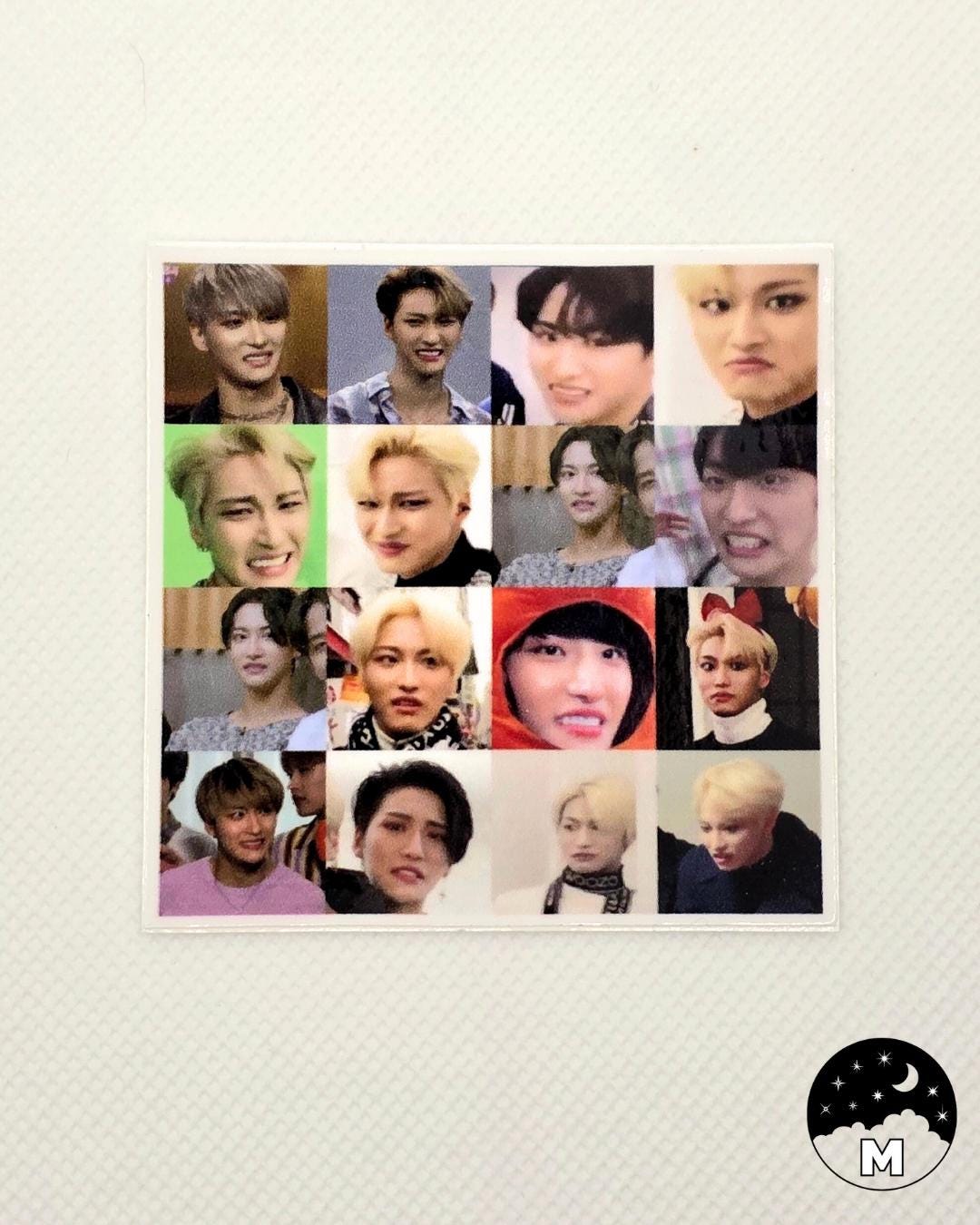 Ateez Many Faces of Seonghwa Sticker | Waterproof Vinyl | Kpop