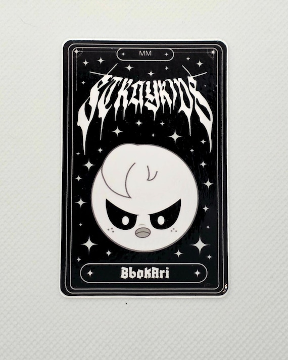 Stray Kids Felix Bbokari Evil SKZOO Tarot Card Sticker