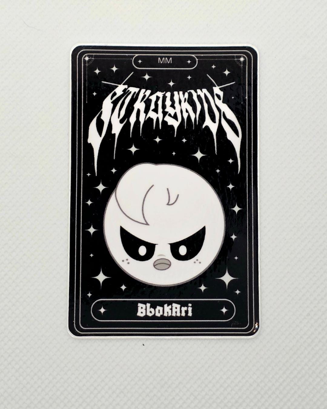 Stray Kids Felix Bbokari Evil SKZOO Tarot Card Sticker