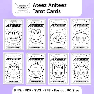 Ateez Luggage Tag - Etsy
