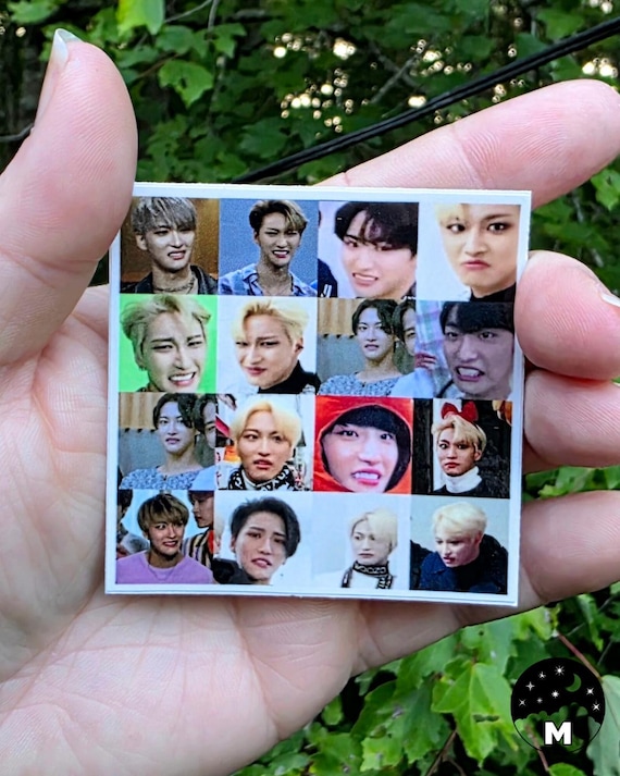 Ateez Many Faces of Seonghwa Sticker | Waterproof Vinyl | Kpop