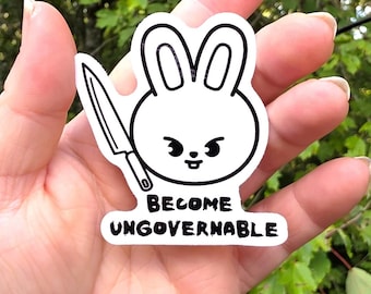 Stray Kids SKZOO Lee Know Leebit Become Ungovernable Sticker | Waterproof Vinyl | Kpop Original Art