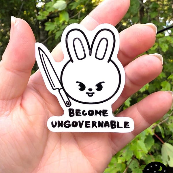 Stray Kids SKZOO Lee Know Leebit Become Ungovernable Sticker | Waterproof Vinyl | Kpop Original Art