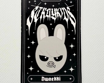 Stray Kids Changbin Dwaekki Evil SKZOO Tarot Card Sticker