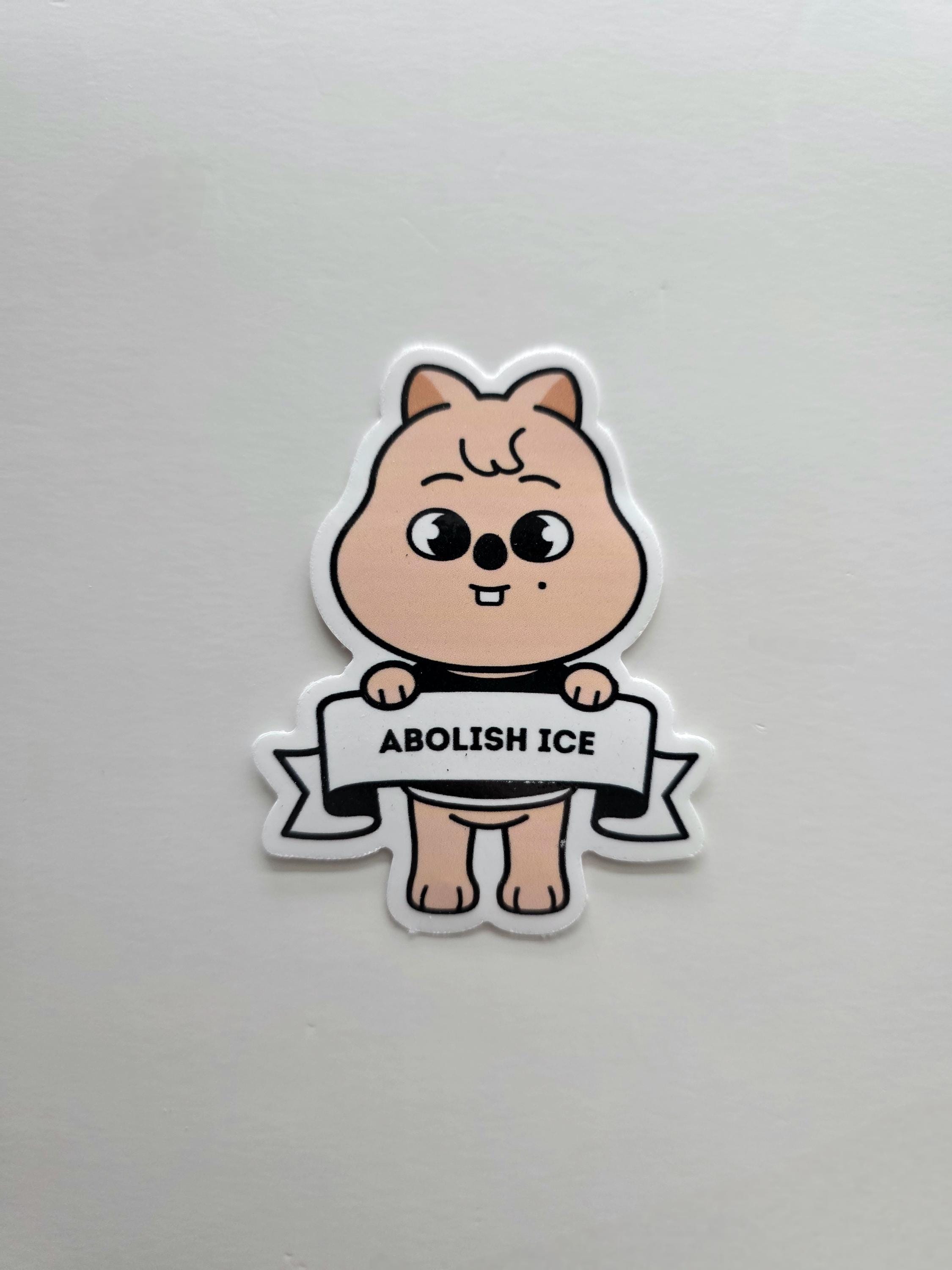Stray Kids SKZOO HAN QUOKKA Abolish Ice Sticker | Waterproof Vinyl