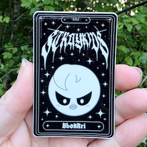 Stray Kids Felix Bbokari Evil SKZOO Tarot Card Sticker