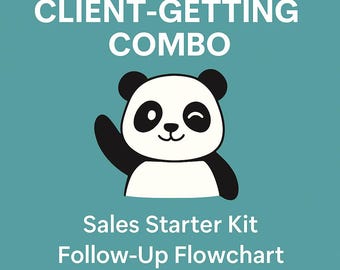Client-Getting Combo | Follow-Up Flowchart + Cold Email CTA Templates