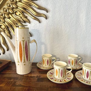 Pepe by Red Wing Pottery, Coffee Pot Set, Tea Set, 1960s