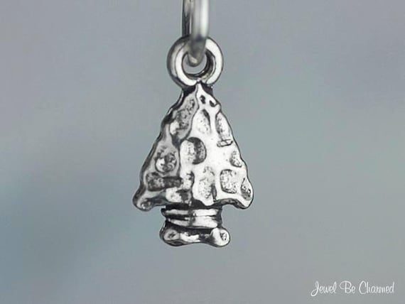 925 sterling silver ARROWHEAD small Arrow Tiny Native south western Charm Mini
