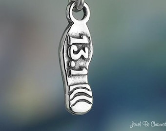Sterling Silver Half Marathon Charm 13.1 Miles Running Shoe Solid .925