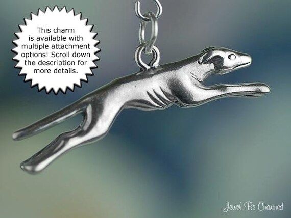 greyhound charms