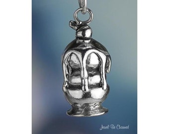 Sterling Silver Hot Fudge Sundae Charm Ice Cream Dessert 3D Solid .925