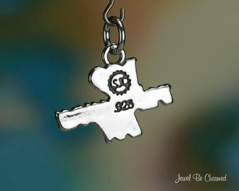 Sterling Silver Taekwondo Charm Heart I Love Tae-Kwon Do Solid .925 image 3