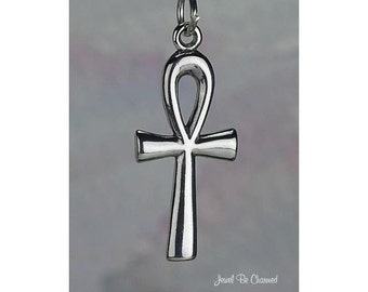 Details about / Ancient Egyptian Ankh Key Of Life Pendant And Necklace Brass Hand Painted New