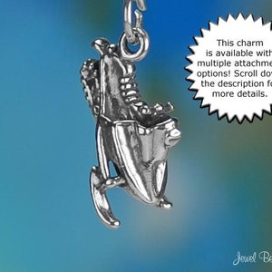 925 Sterling Silver Snowmobile Necklace With 22