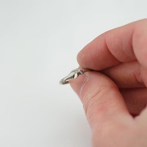 Sterling Silver Manatee Ring Solid .925 Manatee Rings Custom Sizes image 4