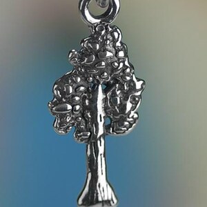 Sterling Silver Sequoia Charm Giant Sequoias Redwood Trees Solid .925 image 3