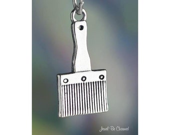 Wide Sterling Silver Paint Brush Charm Brushes Art Painter Solid .925